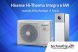 HISENSE Hi-Therma Integra 6 kW split hőszivattyú szett (1 fázisú)