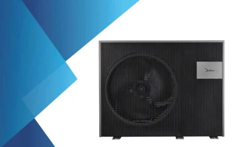 MIDEA MHC-V16WD2RN7-BER90 Nature monoblokkos M-Thermal (R290, 16 kW, 3 fázis, fűtőbetét 9 kW, fekete)-