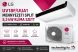 LG UV18F/UUA1 mennyezeti split 5,3 kW klíma szett (R32)