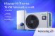 HISENSE Hi-Therma 16 kW hőszivattyú szett R32 (3 fázisú)