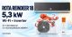 ROTA REINDEER 18 – 5,3 kW Wi-Fi klímaszett, 4 méteres rézcsőpárral és 5 méteres kommunikációs kábellel. ROTA REINDEER 18 – 5,3 kW Wi-Fi klímaszett, 4 méteres rézcsőpárral és 5 méteres kommunikációs kábellel.