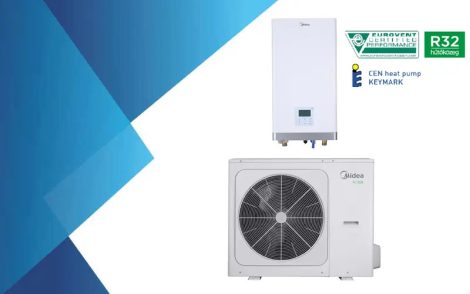 MIDEA MHA-V16W/D2RN8-B M-Thermal osztott hőszvattyú (R32, 16 kW, 3 fázis)-