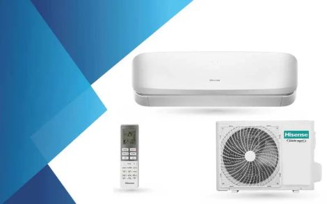 HISENSE Fresh Air QJ35XJ3A 3,5 kW klíma szett(R32) FRISS LEVEGŐ PÓTLÁS fehér-