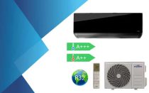   FISHER Black FSAIF-BL-91FE3/FSOAIF-BL-91FE3 2,61 kW oldalfali split klíma R32-