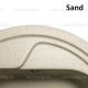 LUNART Kansas 	Ø447 x 197 cm egymedencés gránit mosogató, sand*