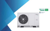   MIDEA MHC-V12W/D2RN8-BER90 monoblokkos M-Thermal (R32, 12 kW, 3 fázis, fűtőbetét 9 kW)