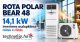 ROTA POLAR BEAR 48 – 14,1 kW inverteres oszlopklíma ROTA POLAR BEAR 48 – 14,1 kW inverteres oszlopklíma