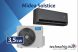 MIDEA Solstice SOL-12-BL-SP 3,5 kW klíma szett (R32) fekete-