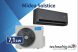 MIDEA Solstice SOL-24-BL-SP 7,1 kW klíma szett (R32) fekete-