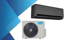 MIDEA Solstice SOL-09-BL-SP 2,6 kW klíma szett (R32) fekete