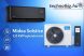 MIDEA Solstice SOL-09-BL-SP 2,6 kW klíma szett (R32) fekete-