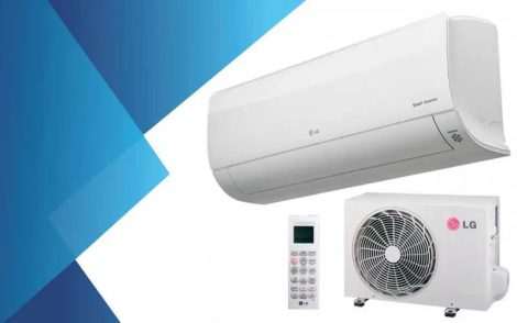 LG Deluxe DC09RK Inverteres 2,5 kW klíma szett(R32)-