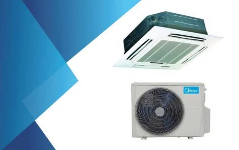 MIDEA MCA3-12HRFN8-SP kazettás split 3,5 kW klíma szett(R32)-