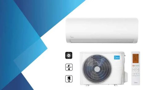 MIDEA XTrame Save PRO MGP2X-09-SP UV fény fertőtlenítő 2,6 kW klíma szett(R32)-