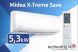 MIDEA Xtrame Save MSAGCU-18HRFNX 5,3 kW multi beltéri egység(R32)-