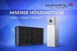 HISENSE hőszivattyúk